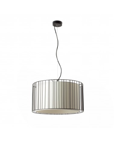 LINDA Black pendant lamp