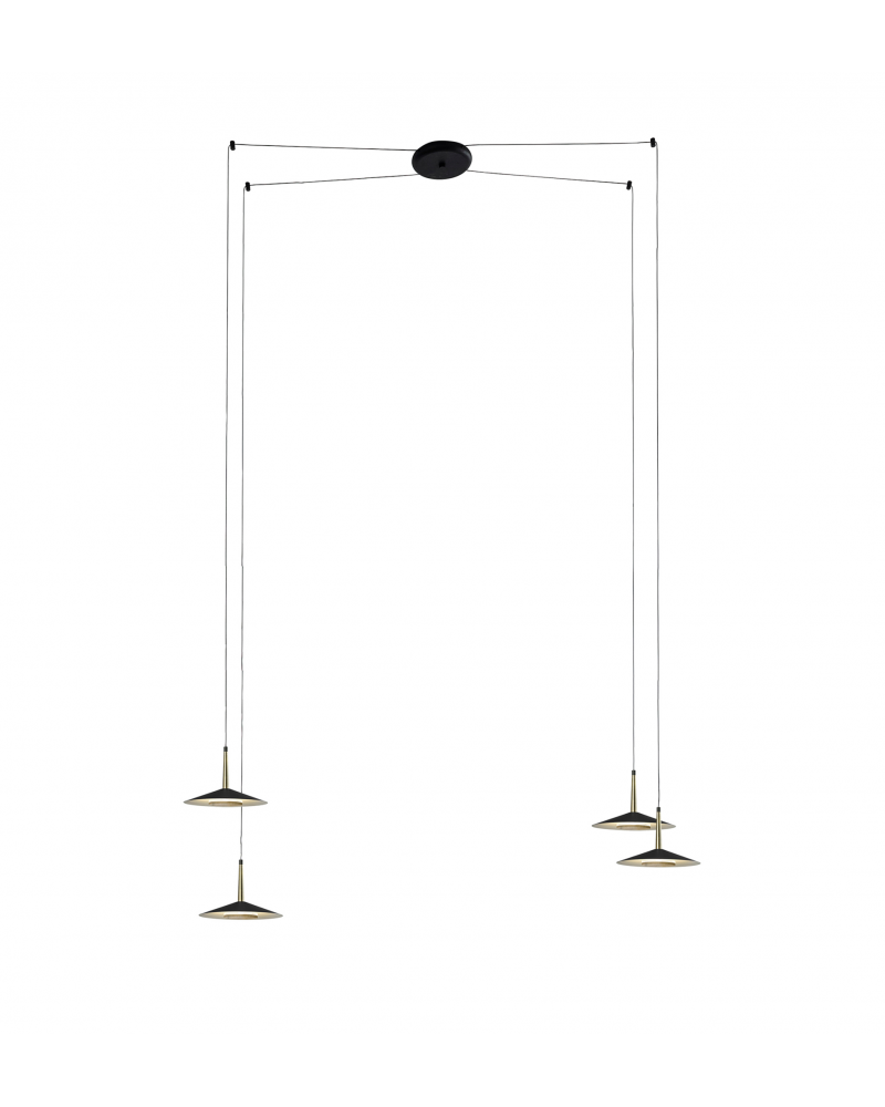 Mantra Orion 4 Light Linear Pendant , 32W LED, 3000K, 1770lm