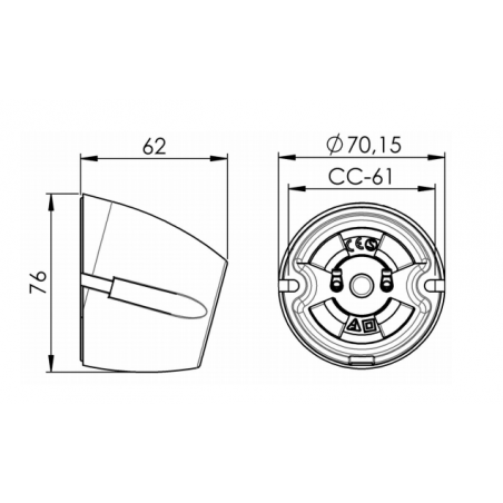 IE_52704-000-10 Ifo Electric Basic IP20 slanting E27