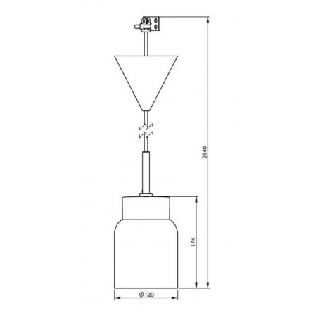 IE_7130-510-10 Ifo Electric Smycka Tova pendant clear glass